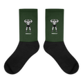 Forest Iron Flex socks original wolf and separate white W8WOLF wordmark